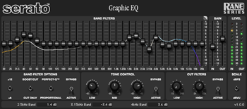 Graphic EQ 画面